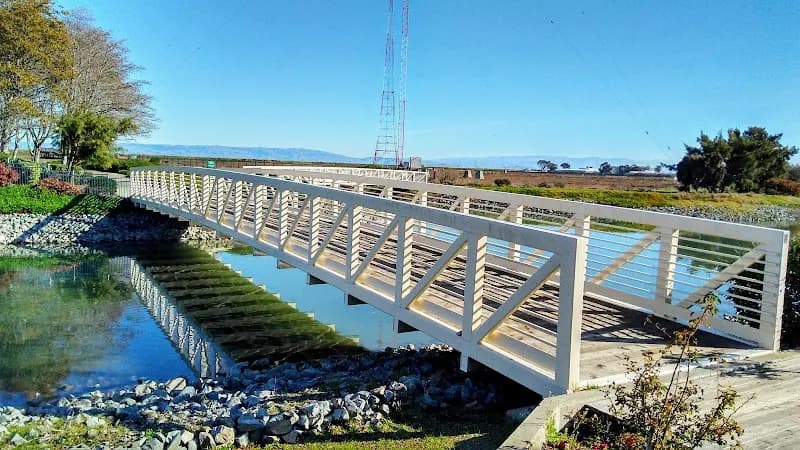 View of Bay Trail in Redwood City, CA