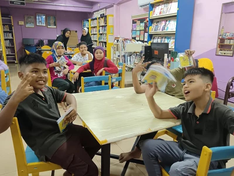 View of Bayan Baru Library in Bayan Baru, Penang