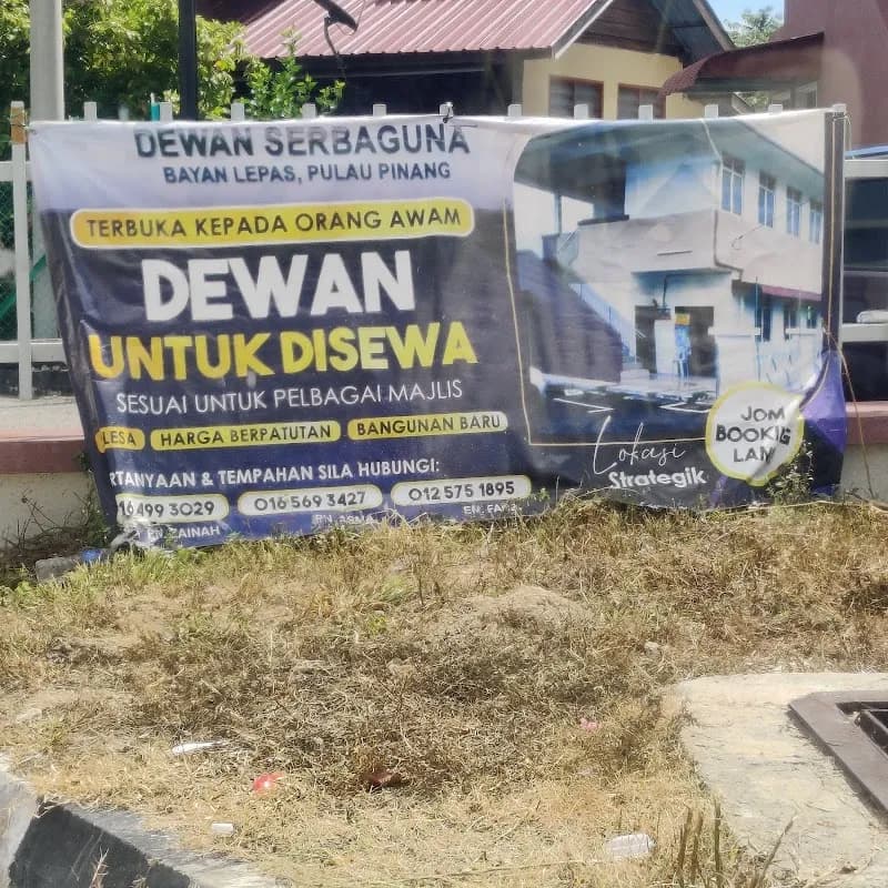 View of Bayan Lepas Community Center in Bayan Lepas, Penang