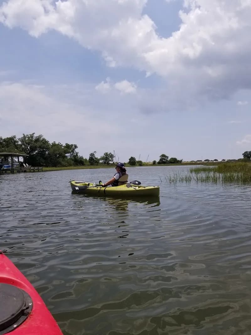 View of Bayou Texar Boat Ramp in East Hill, FL