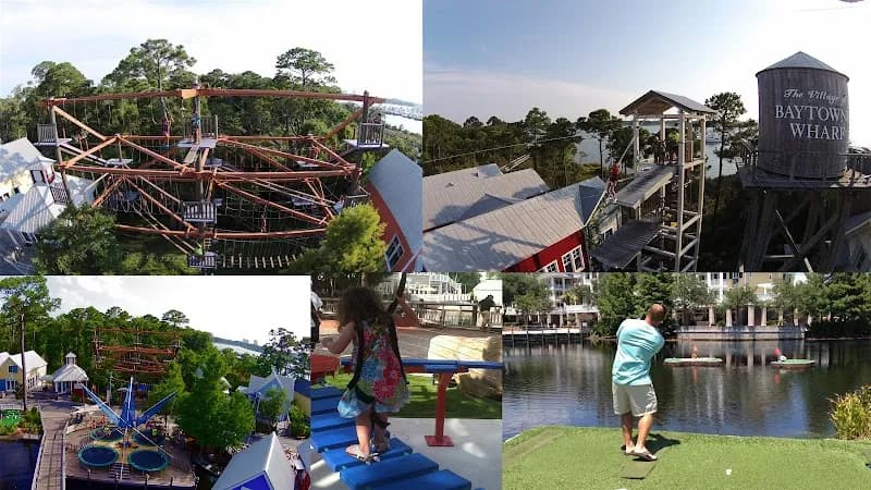 View of Baytowne Adventure Zone in Destin, FL