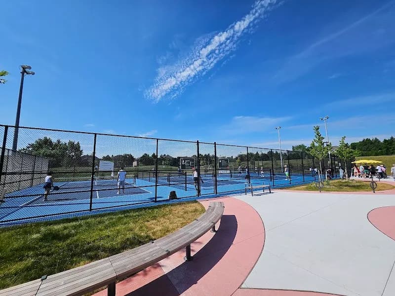 View of Bayview Hill Park in Aurora, ON