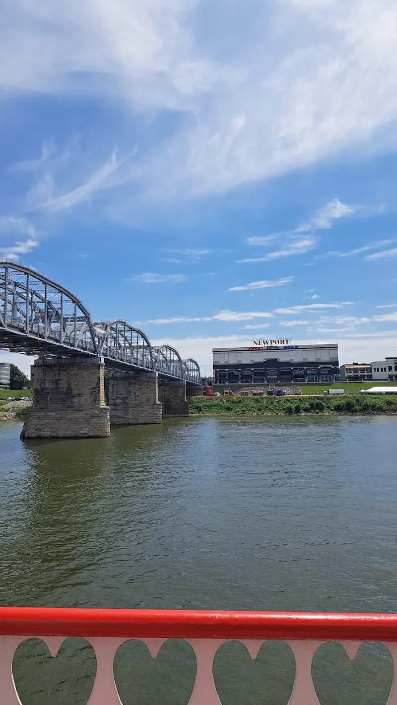 View of BB Riverboats in Newport, KY