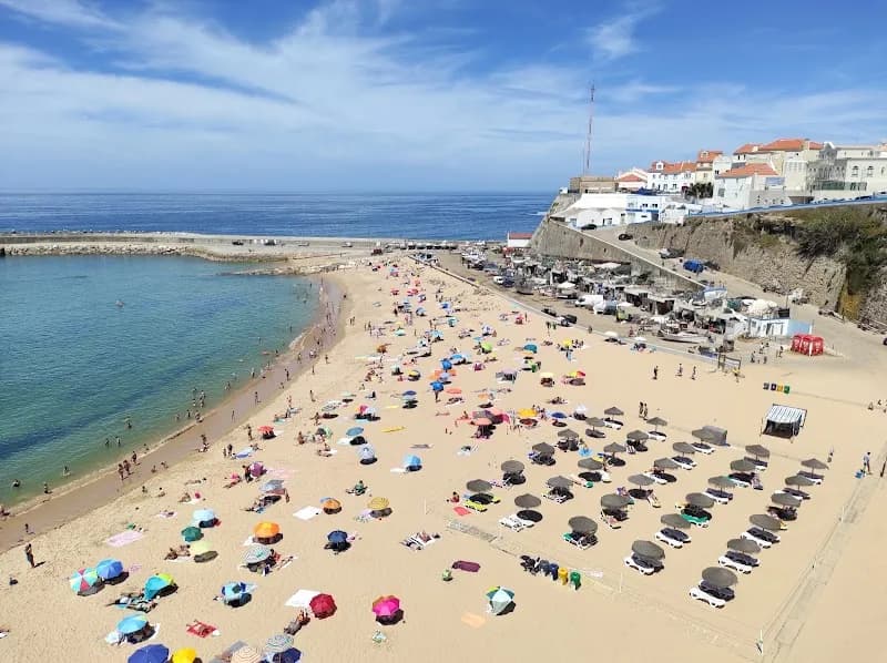 Beach Pescadores beach in Ericeira, Mafra