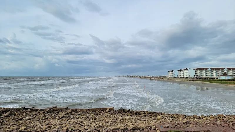 View of Beach Pocket Park Number 1 in Galveston, TX