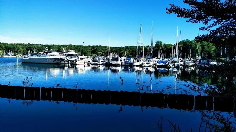 View of Beachvolleyballplatz Freizeitpark Tegel an der Malche in Tegel, BE