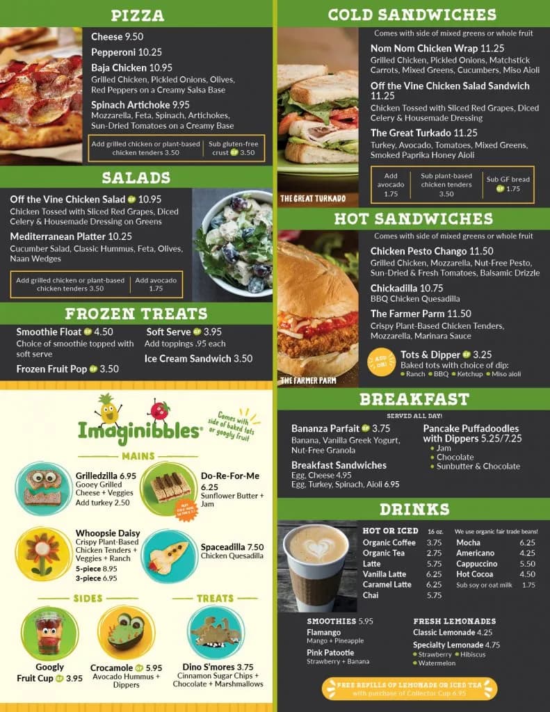 Bean Sprouts Cafe at Kohl Children's Museum fast food restaurant in Glenview, IL