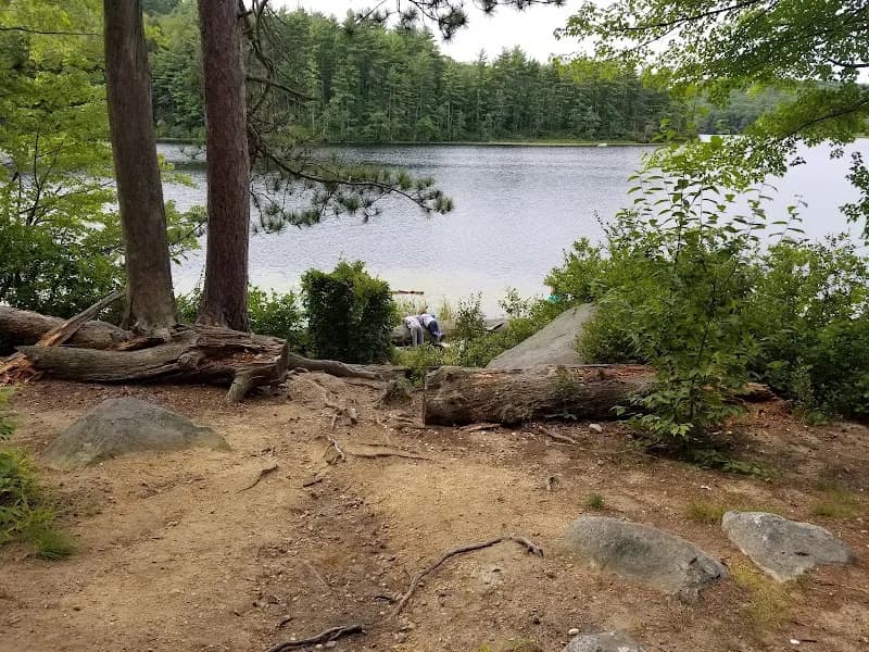View of Bear Brook State Park in Weare, NH