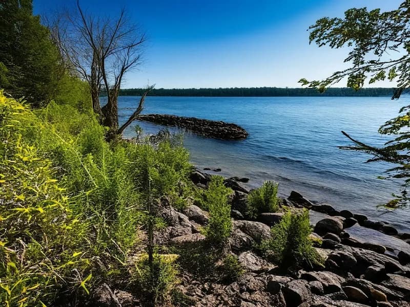 View of Beaver Island State Park in Grand Island, NY