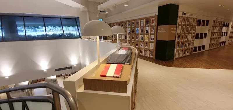 View of Bedok Library in Bedok, SG