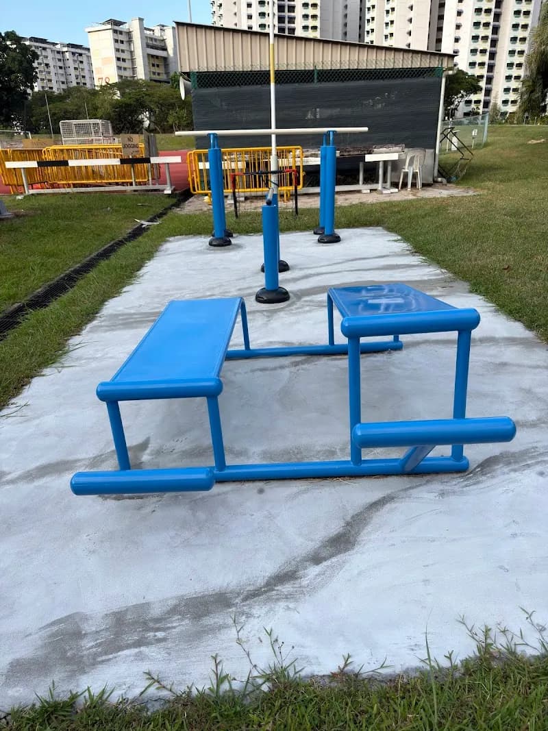 View of Bedok Stadium in Bedok, SG