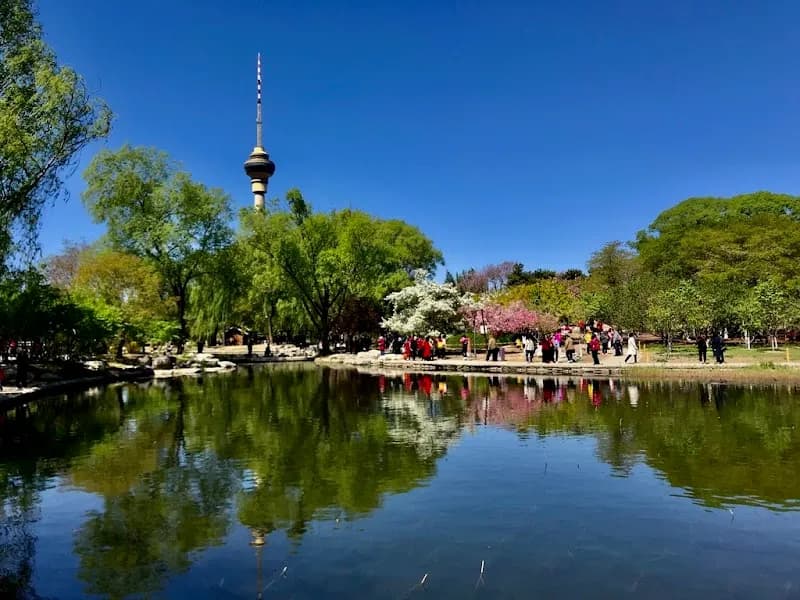 View of Beijing Yuyuantan Park in Beijing, BJ