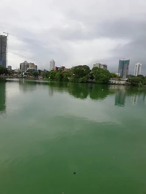 View of Beira Lake in Colombo, WP