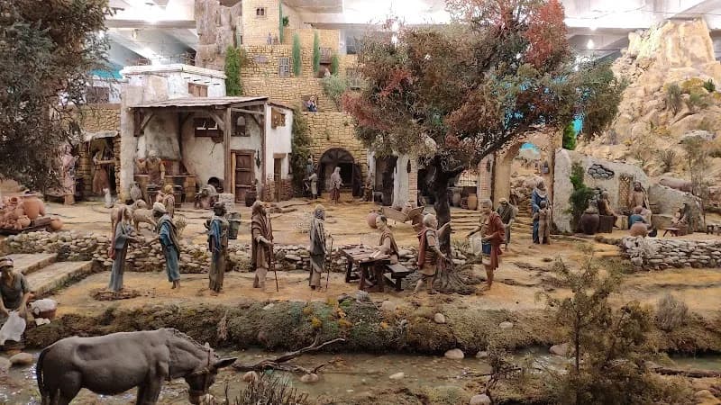 View of Belén Monumental de Alcalá de Henares in San Fernando de Henares, Madrid