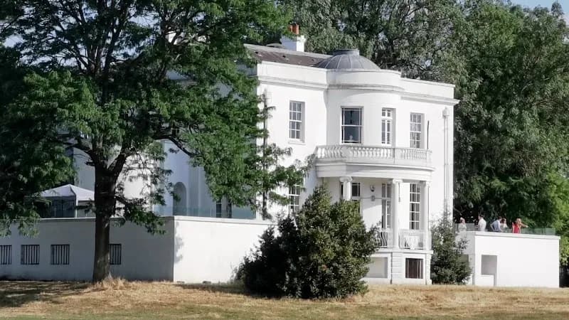 View of Belair Park in Dulwich, London