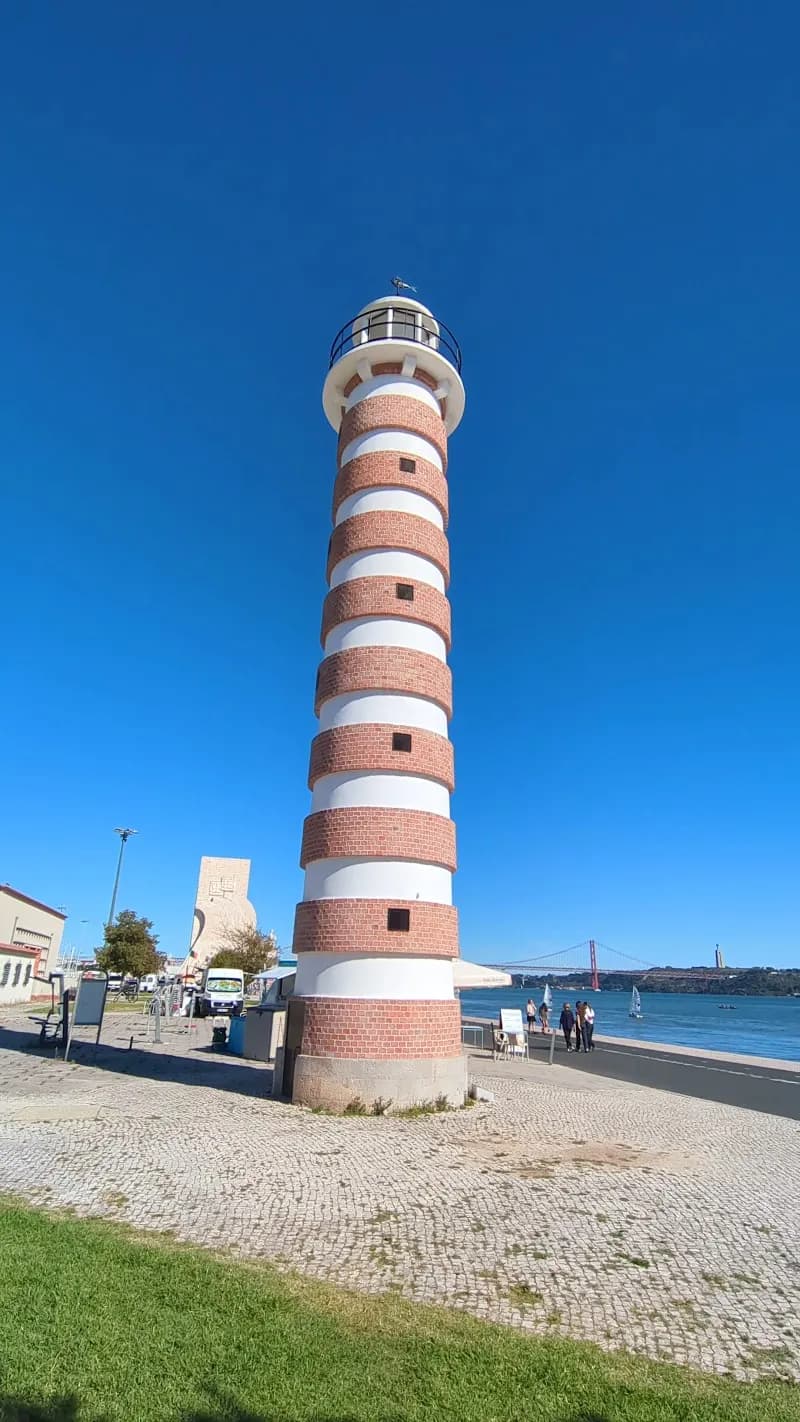 View of Belem Lighthouse in Belém (Lisbon East), Lisbon