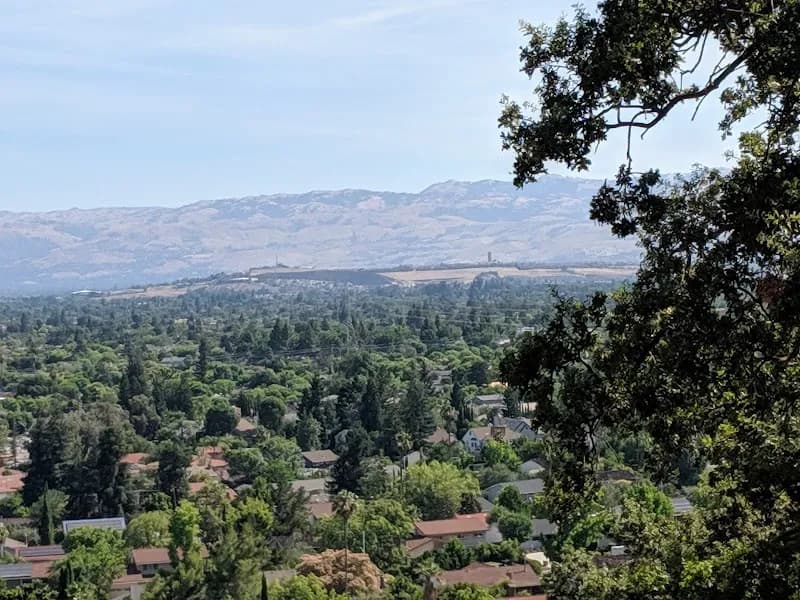 View of Belgatos Park in Monte Sereno, CA