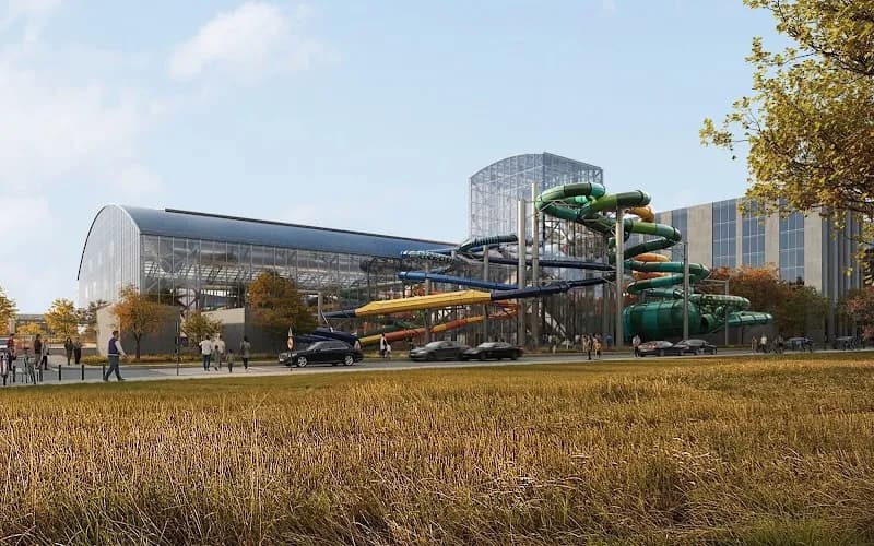 View of Bellevue Bay Indoor Water Park (2027) in Bellevue, NE