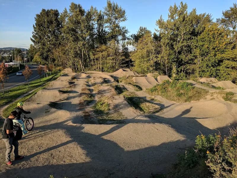 View of Bellingham Skate Park in Bellingham, WA