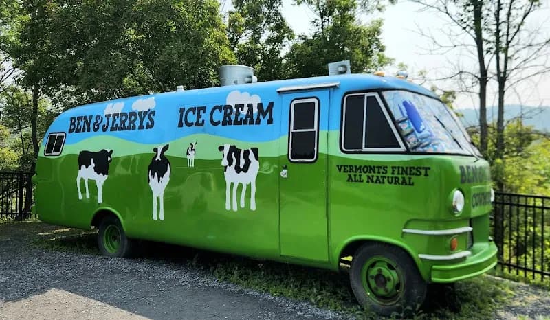 View of Ben & Jerry's in Stowe, VT