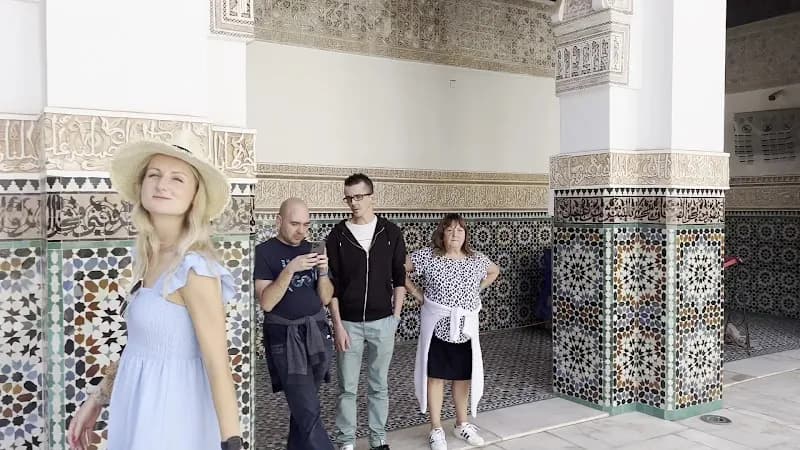 View of Ben Youssef Mosque in Marrakech, MRK