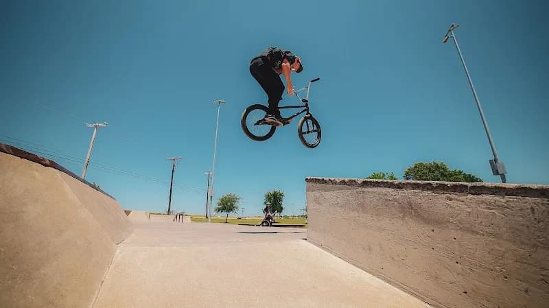 View of Benbrook Skate Park in Benbrook, TX