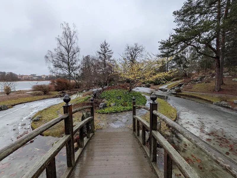 View of Bergianska trädgården in Solna, Stockholm