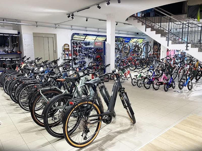 View of Bergspezl Bike & Outdoor Store Puch in Bürmoos, Salzburg