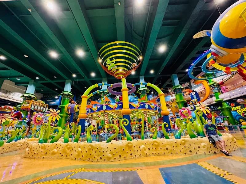 View of Berjaya Times Square Theme Park in Shah Alam, SG