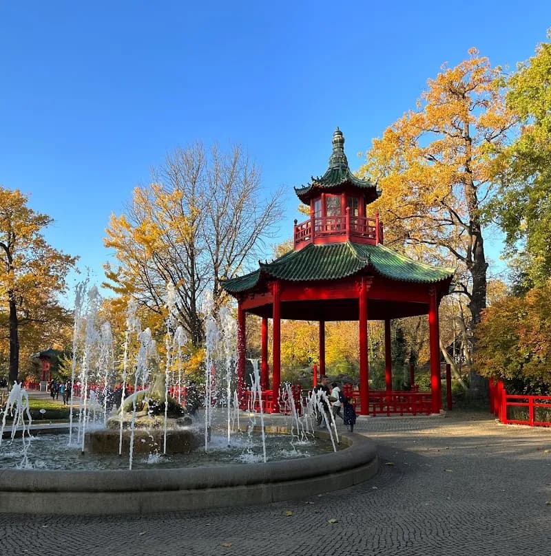 View of Berlin Zoological Garden in Berlin, BE