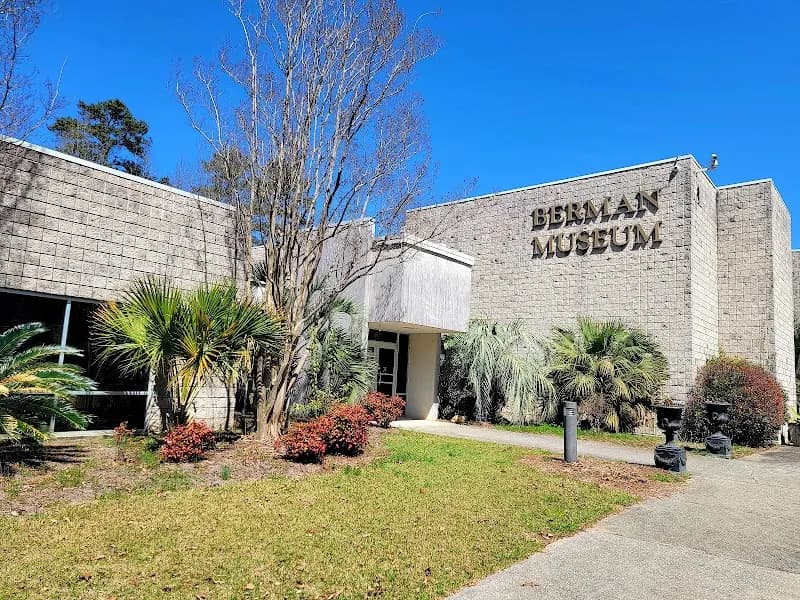 View of Berman Museum in Fort Payne, AL