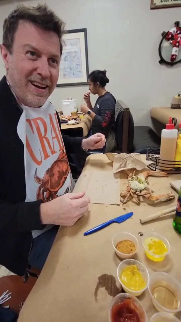 View of Bethesda Crab House in Potomac, MD