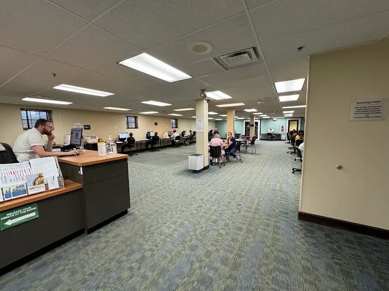 View of Bexley Public Library in Bexley, OH