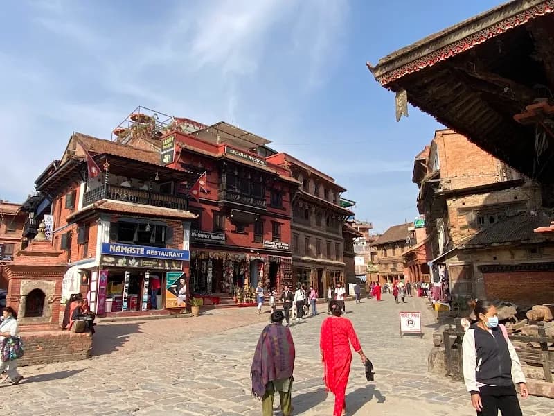 View of Bhaktapur Durbar Square in Kathmandu, BAG