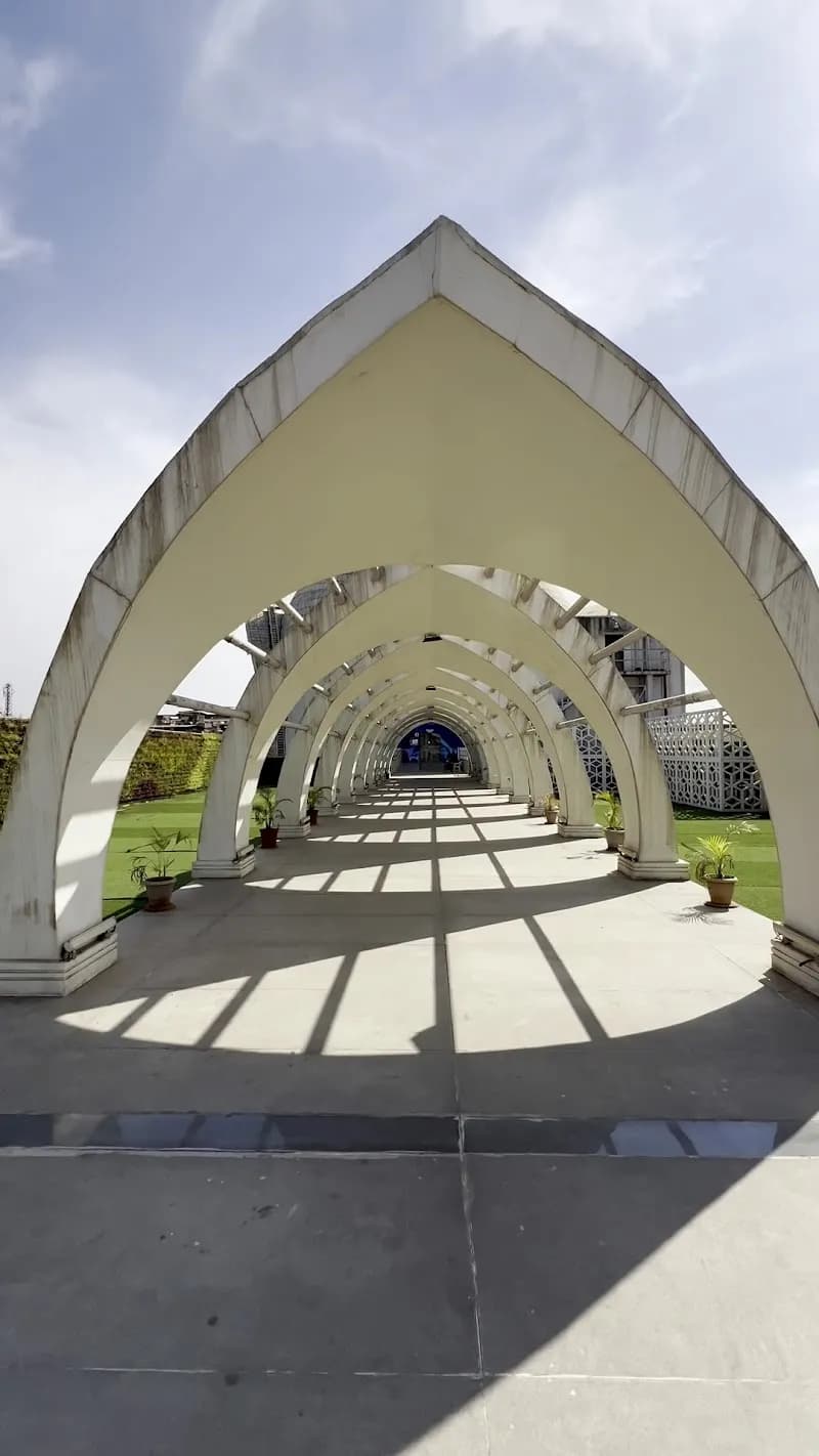 View of Bharatratna Dr. Babasaheb Ambedkar Smarak in Airoli, MH