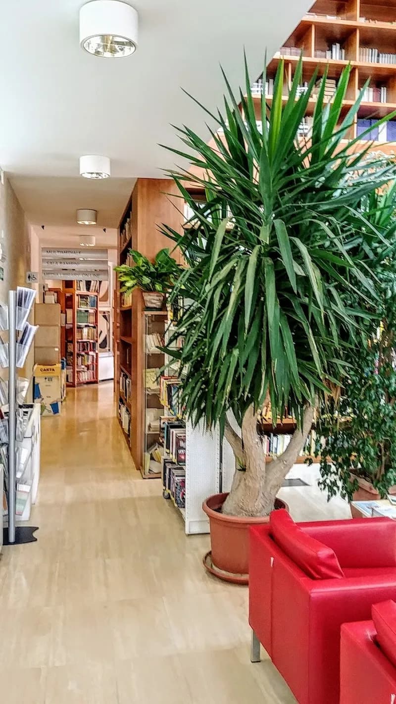 View of Biblioteca Comunale in Greve in Chianti, Tuscany
