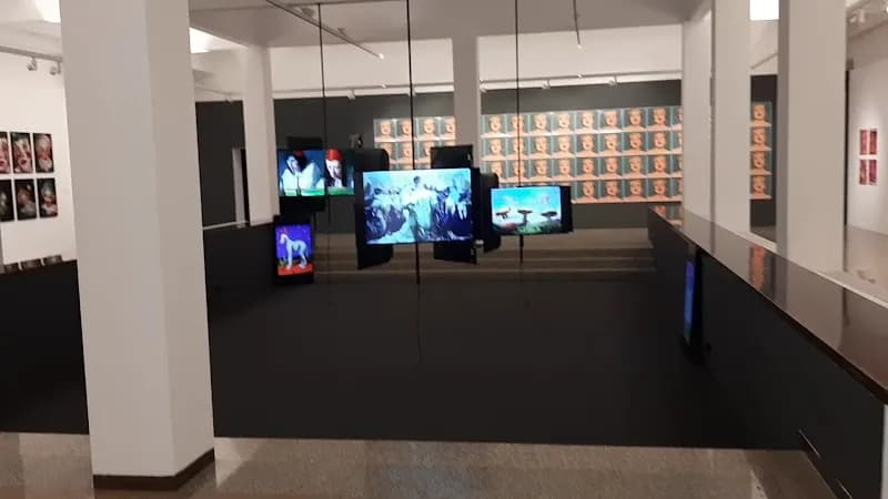 View of Biblioteca Municipal Doutor José Vieira de Carvalho in Maia, Porto