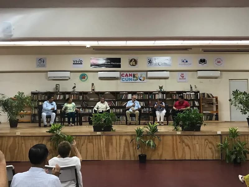 View of Biblioteca Pública Cancún in Kukulcán, QR