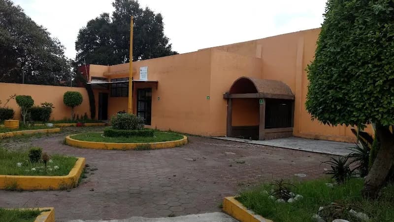 View of Biblioteca Pública La Magdalena in La Magdalena Contreras, CDMX