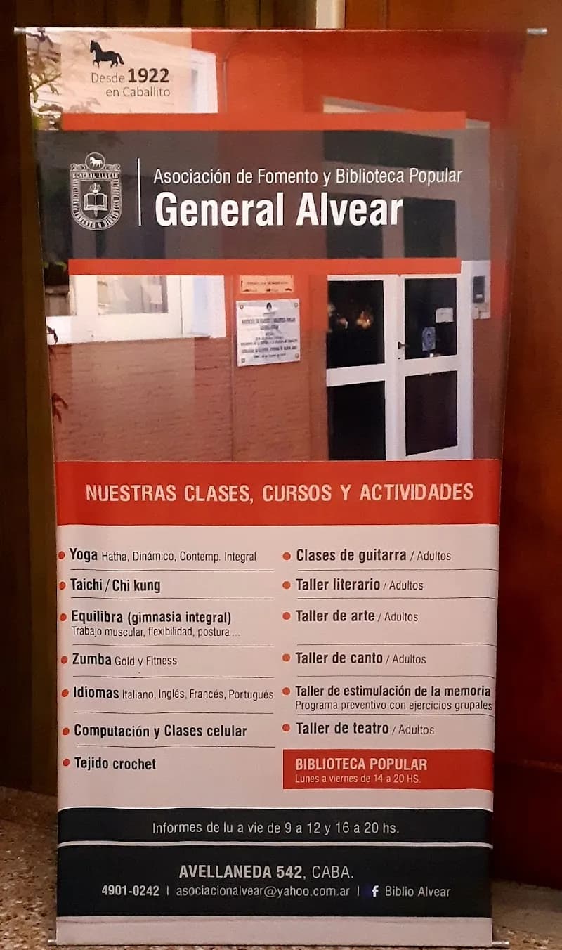 View of Biblioteca Popular Caballito in Caballito, BA