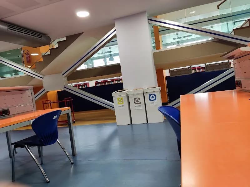 View of Biblioteca Renzo Renzi in EUR (Esposizione Universale Roma), Lazio