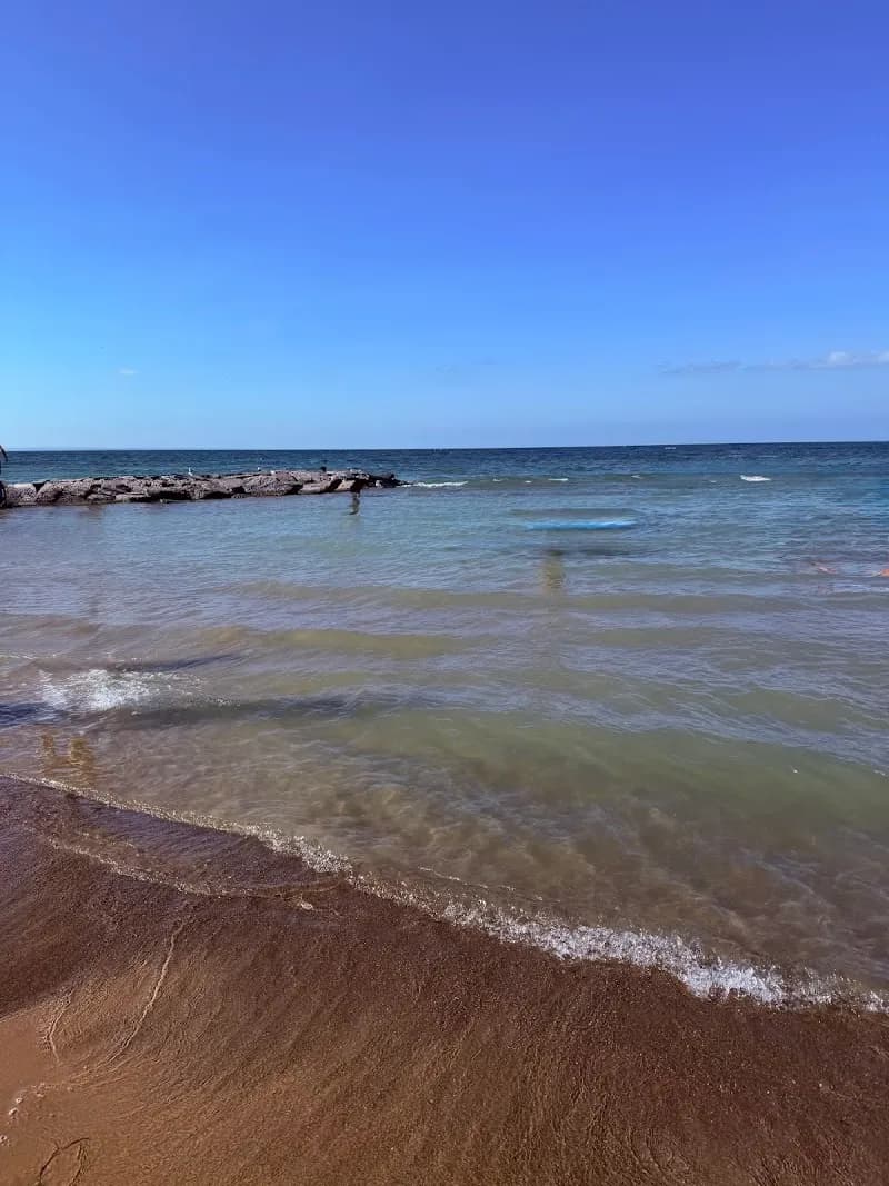 View of Big Bay Point Beach in Georgina, ON
