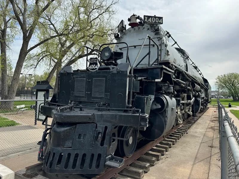 Big Boy Steam Engine 4004 tourist attraction in Cheyenne, WY