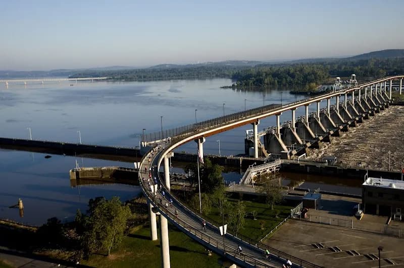 Big Dam Bridge bridge in Little Rock, AR