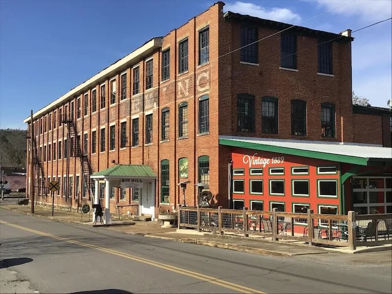 View of Big Mill Antiques in Fort Payne, AL