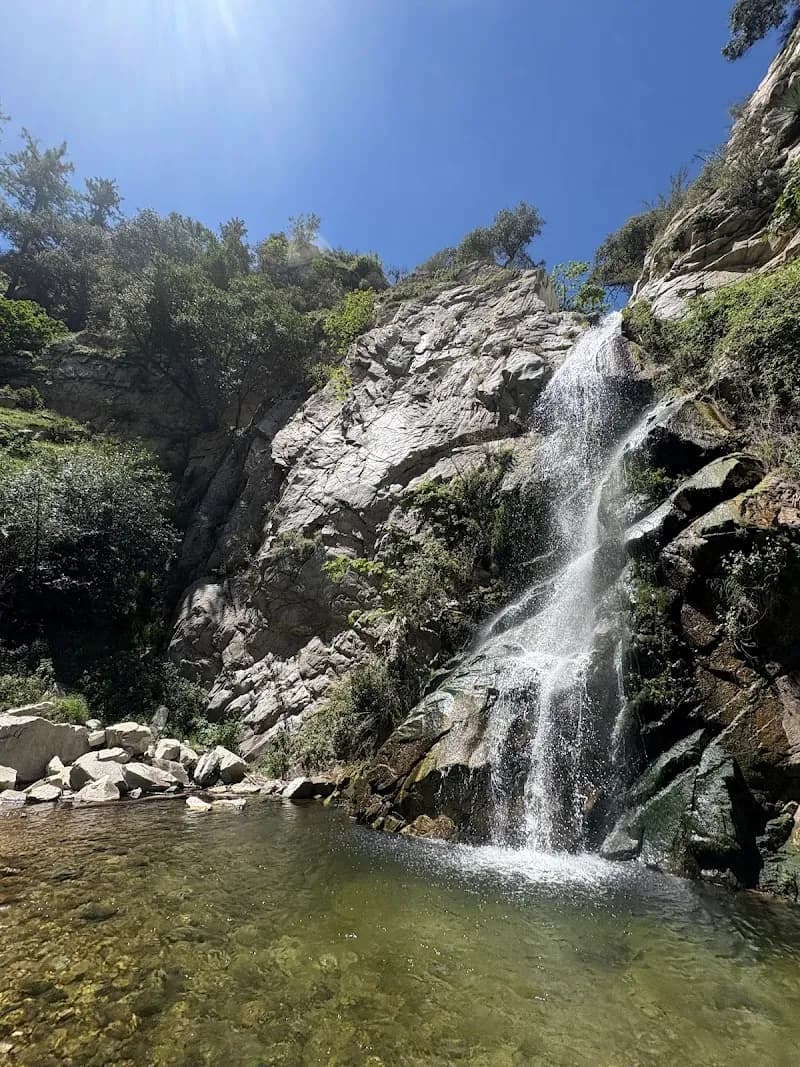 View of Big Santa Anita Canyon in Glendora, CA