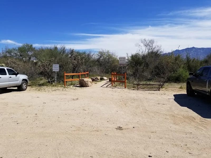 View of Big Wash Trail Head in Catalina, AZ