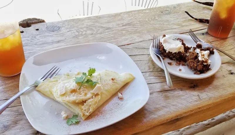 View of Bike In Coffee in Old Town, NM