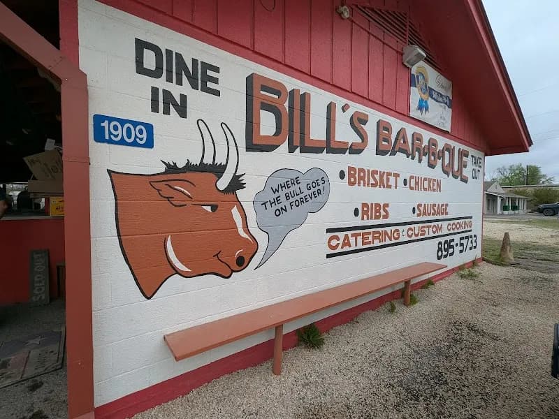 Bill's Bar-B-Que Barbeque in Bulverde, TX
