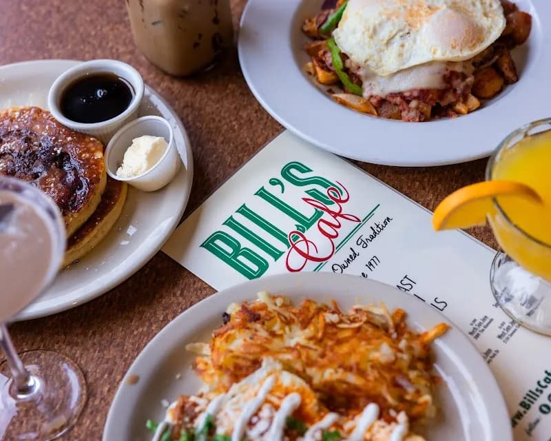 View of Bill's Cafe in Willow Glen, CA